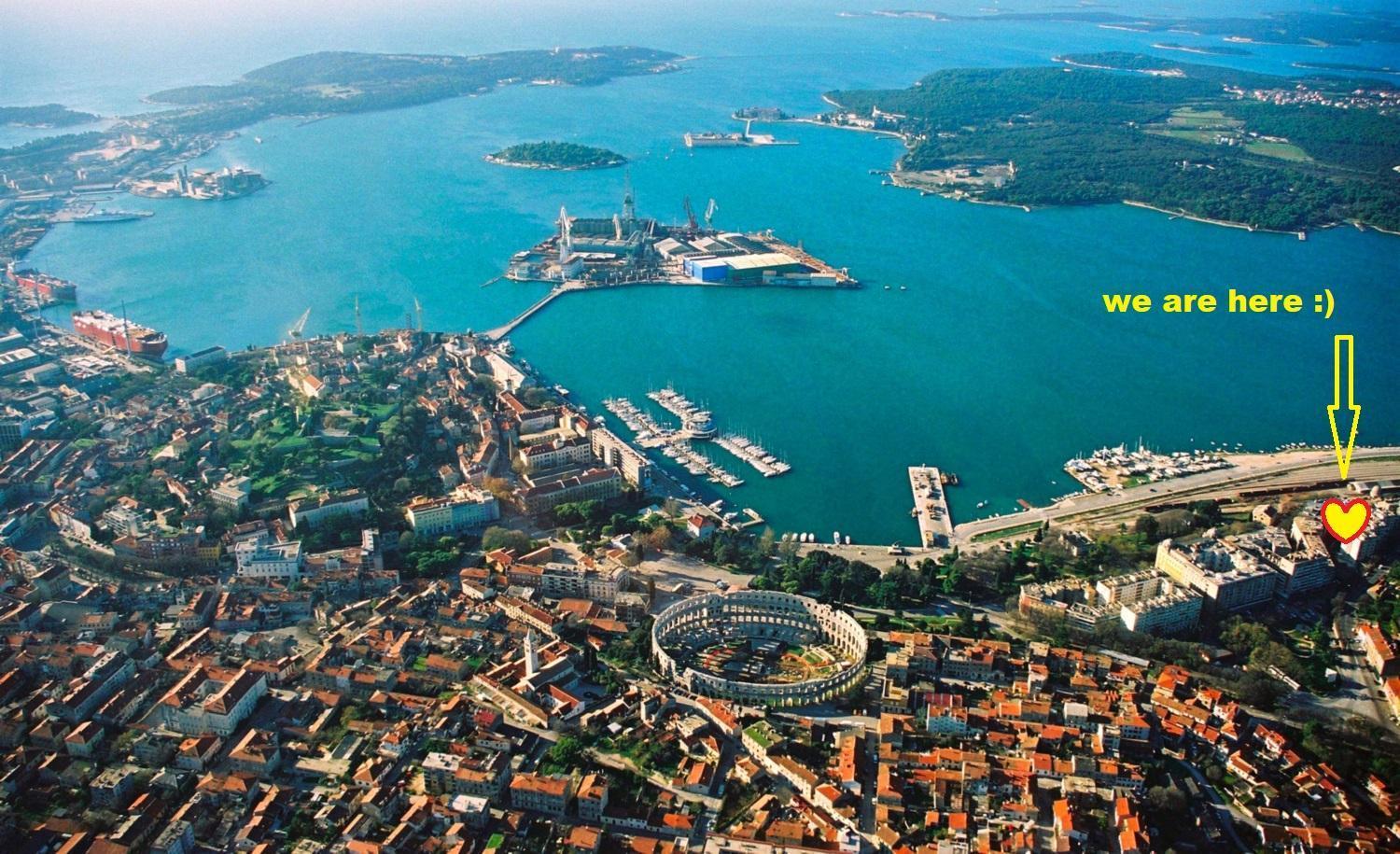 Pietas Iulia Appartement Pula Buitenkant foto