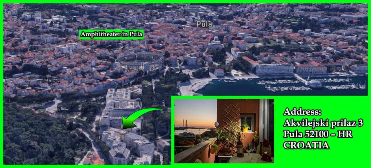 Pietas Iulia Appartement Pula Buitenkant foto
