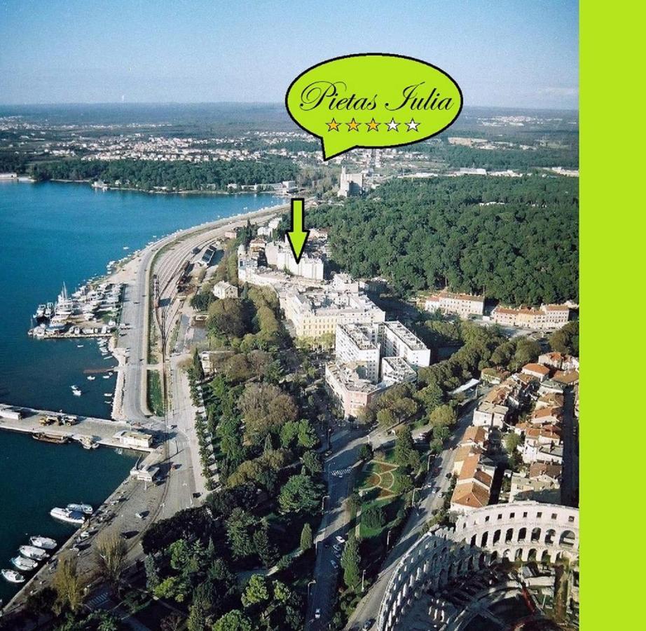 Pietas Iulia Appartement Pula Buitenkant foto
